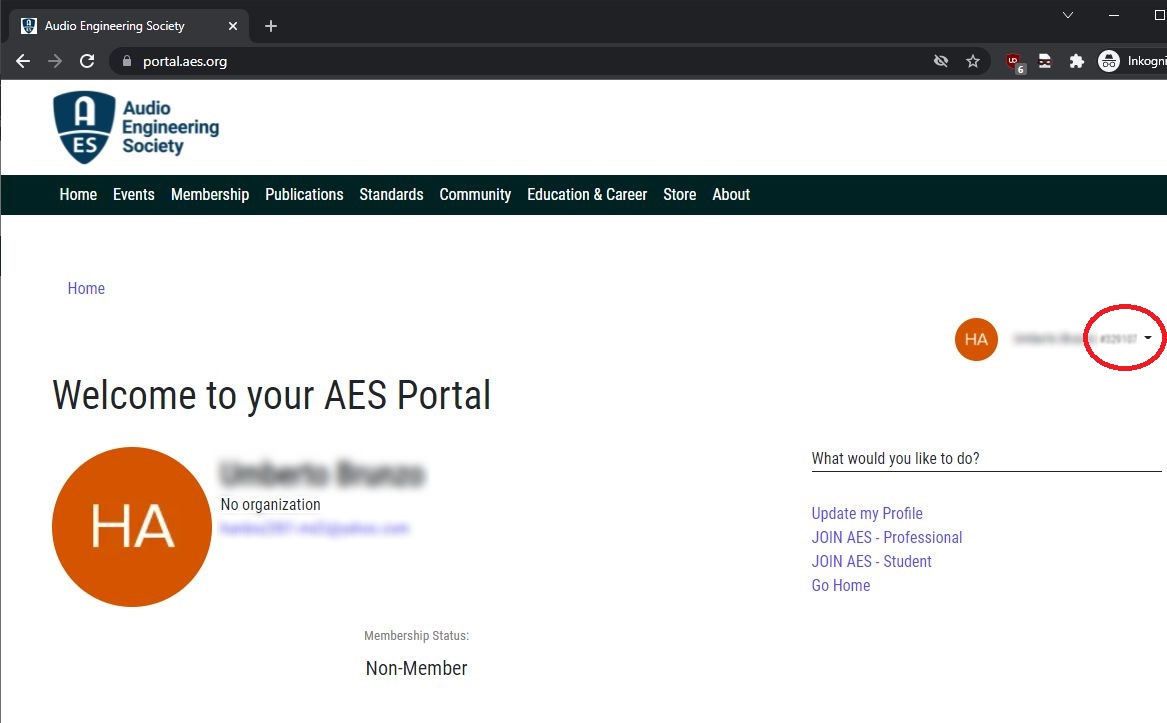 AES Portal Welcome Login